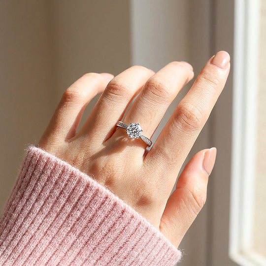 0.5 Carat Solitaire Adjustable Ring AR7