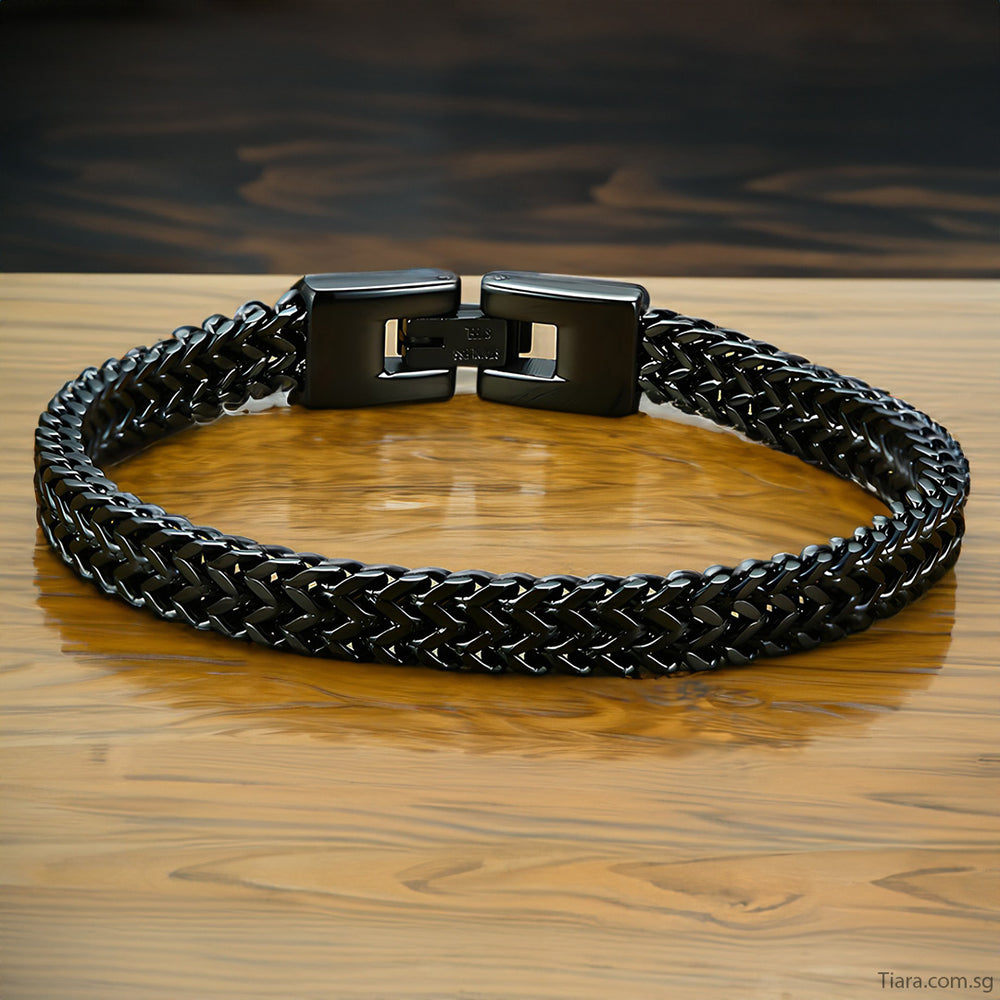Black Dragon Scales - Bracelets | Singapore Jewellery, Wedding Rings & Gifts | Same Day Delivery | Tiara.com.sg