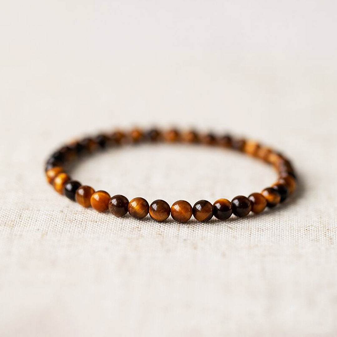Tiger Eye Courage &amp; Protection Natural Crystal Bracelet | C143 - Crystal Bracelet | Singapore Jewellery, Wedding Rings &amp; Gifts | Same Day Delivery | Tiara.com.sg