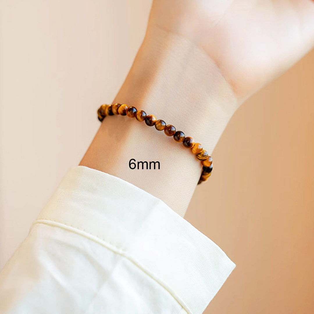 Tiger Eye Courage &amp; Protection Natural Crystal Bracelet | C143 - Crystal Bracelet | Singapore Jewellery, Wedding Rings &amp; Gifts | Same Day Delivery | Tiara.com.sg