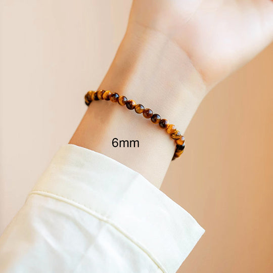 Tiger Eye Courage &amp; Protection Natural Crystal Bracelet | C143 - Crystal Bracelet | Singapore Jewellery, Wedding Rings &amp; Gifts | Same Day Delivery | Tiara.com.sg