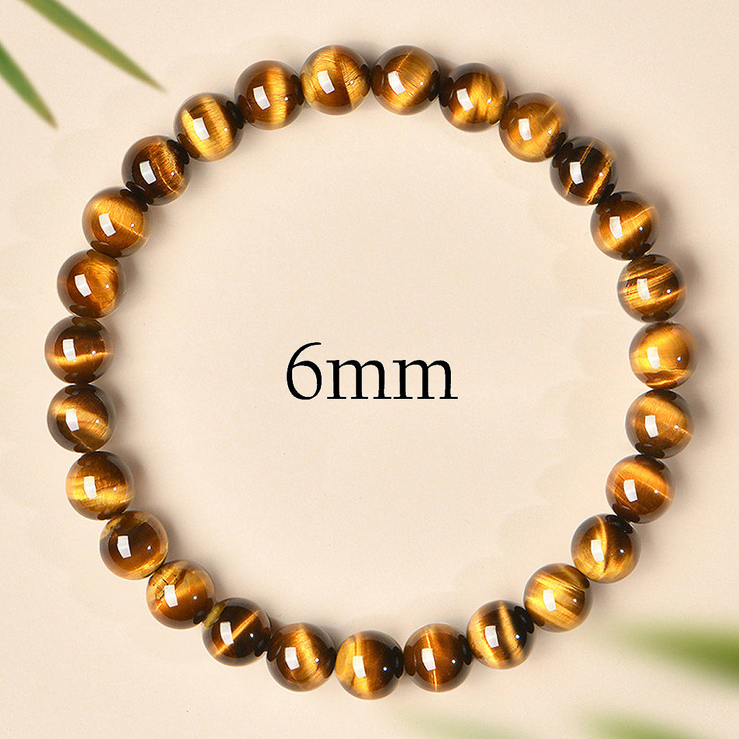 Tiger Eye Courage &amp; Protection Natural Crystal Bracelet | C143 - Crystal Bracelet | Singapore Jewellery, Wedding Rings &amp; Gifts | Same Day Delivery | Tiara.com.sg