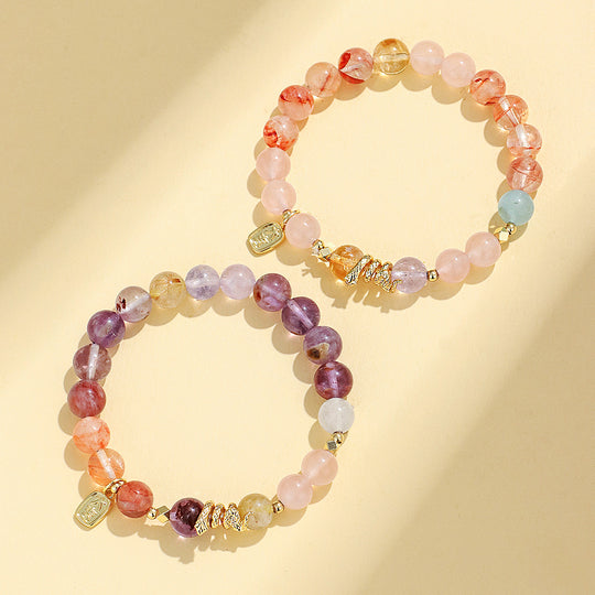 C155 - Citrine, Amethyst & Hematoid Quartz Crystal