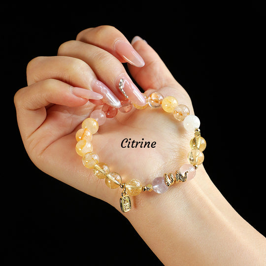 C155 - Citrine, Amethyst & Hematoid Quartz Crystal