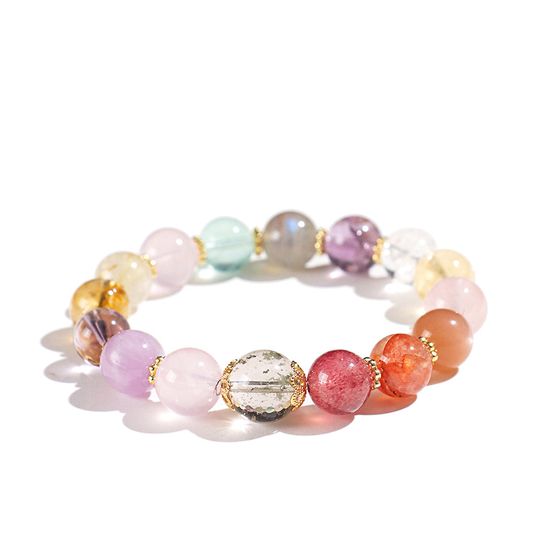 C163 Multi-Gemstone Bracelet