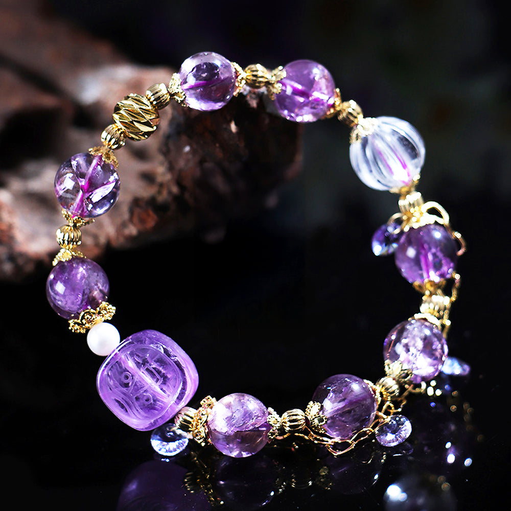 C172 – Purple Azestulite Bracelet