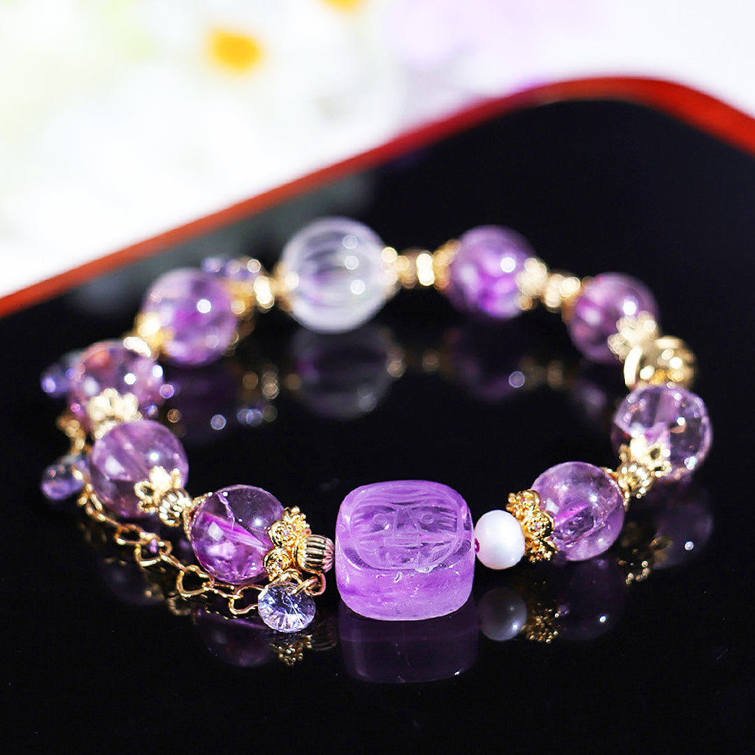 C172 – Purple Azestulite Bracelet
