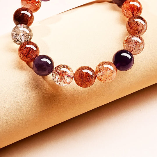 C226: The Super Seven Multi-Gem Crystal Bracelet - Crystal Bracelet | Singapore Jewellery, Wedding Rings &amp; Gifts | Same Day Delivery | Tiara.com.sg