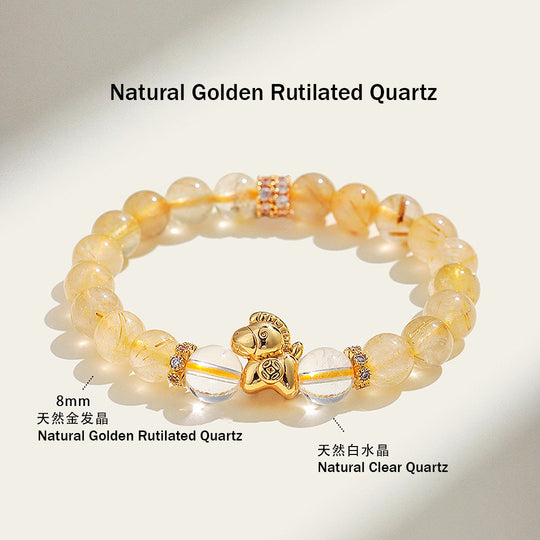 C233 - 2026 Year of the Horse Collection - Crystal Bracelet | Singapore Jewellery, Wedding Rings &amp; Gifts | Same Day Delivery | Tiara.com.sg