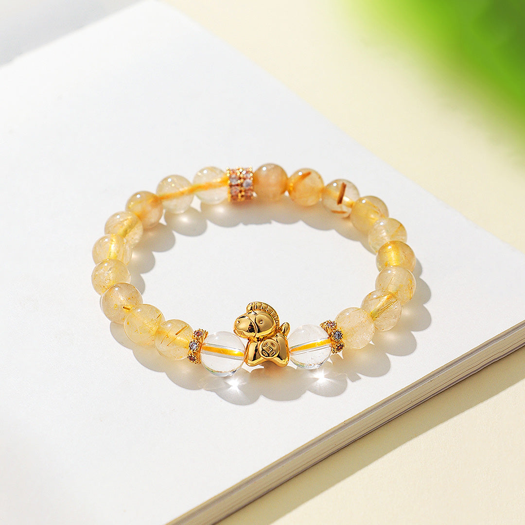 C233 - 2026 Year of the Horse Collection - Crystal Bracelet | Singapore Jewellery, Wedding Rings &amp; Gifts | Same Day Delivery | Tiara.com.sg