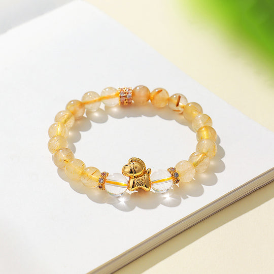 C233 - 2026 Year of the Horse Collection - Crystal Bracelet | Singapore Jewellery, Wedding Rings &amp; Gifts | Same Day Delivery | Tiara.com.sg