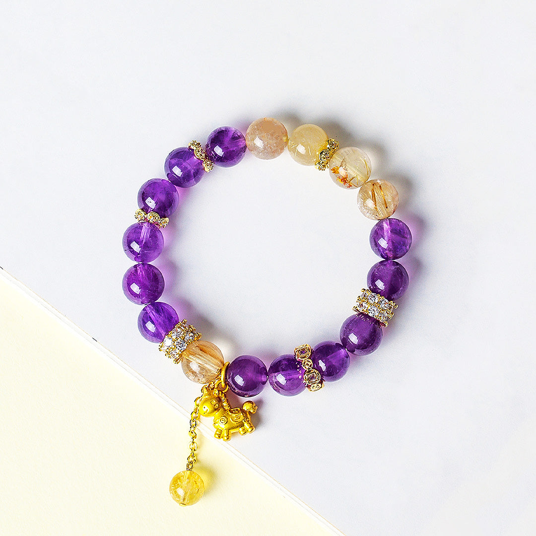C234 - 2026 Year of the Horse Collection - Crystal Bracelet | Singapore Jewellery, Wedding Rings &amp; Gifts | Same Day Delivery | Tiara.com.sg