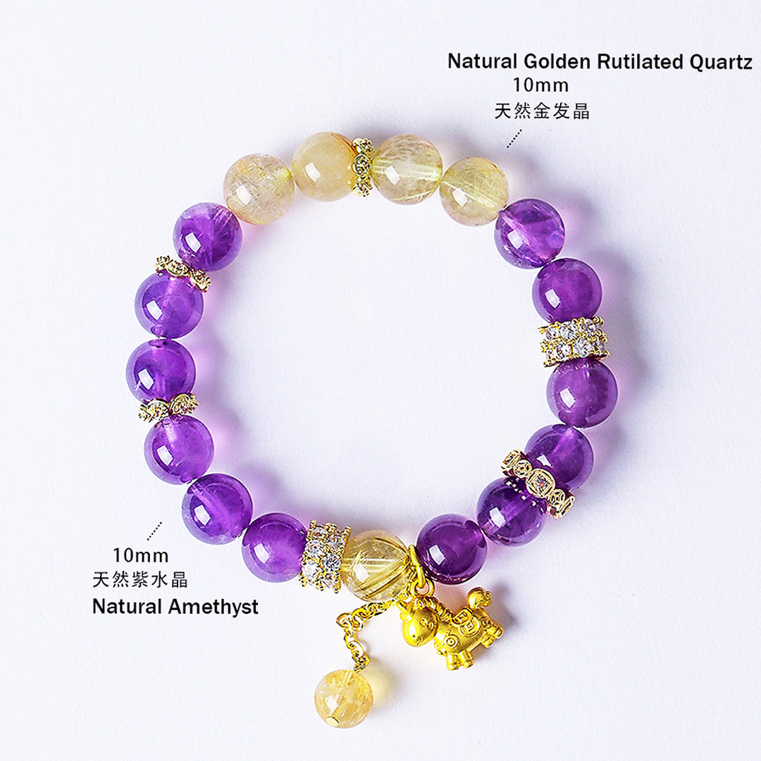 C234 - 2026 Year of the Horse Collection - Crystal Bracelet | Singapore Jewellery, Wedding Rings &amp; Gifts | Same Day Delivery | Tiara.com.sg