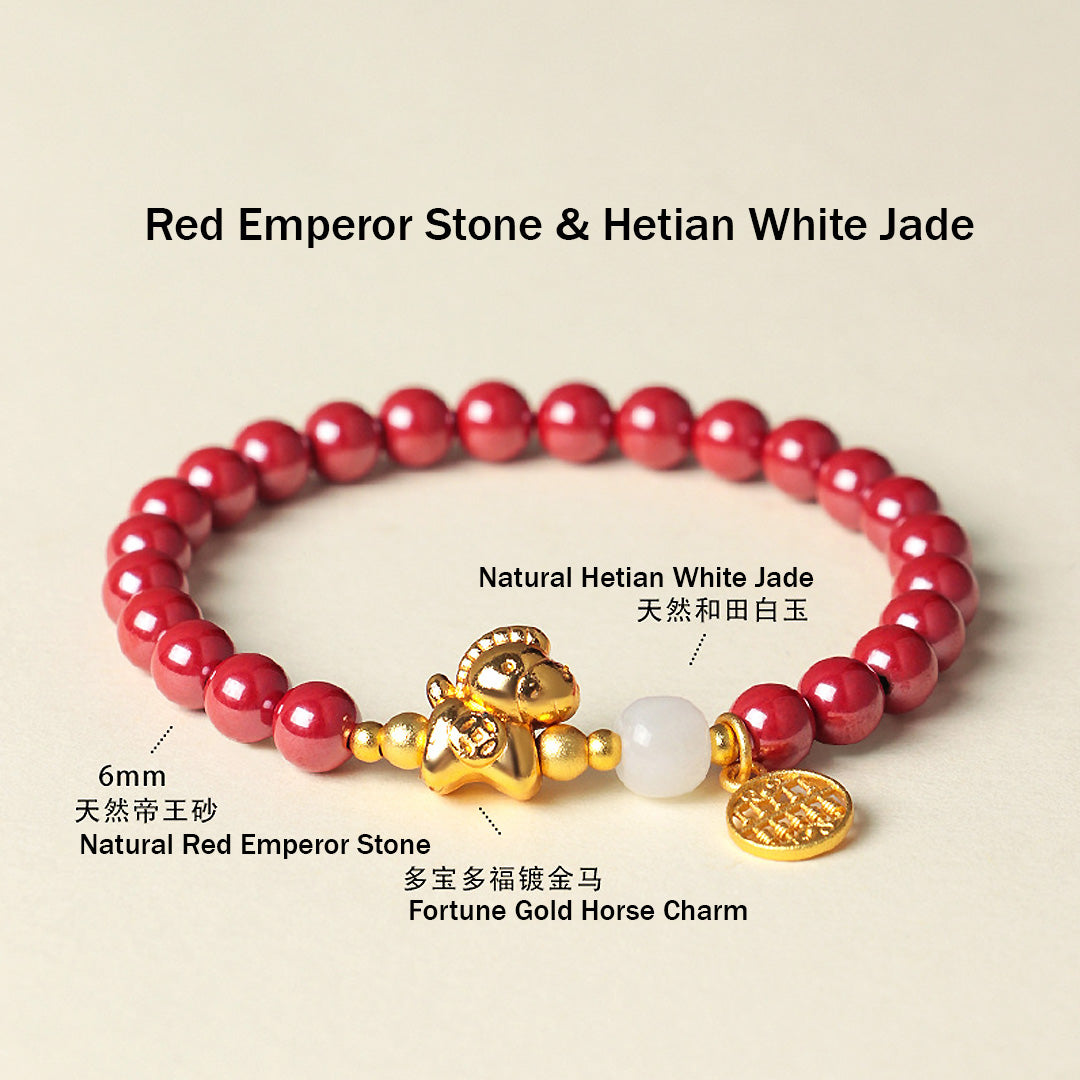C235 - 2026 Year of the Horse Collection - Crystal Bracelet | Singapore Jewellery, Wedding Rings &amp; Gifts | Same Day Delivery | Tiara.com.sg