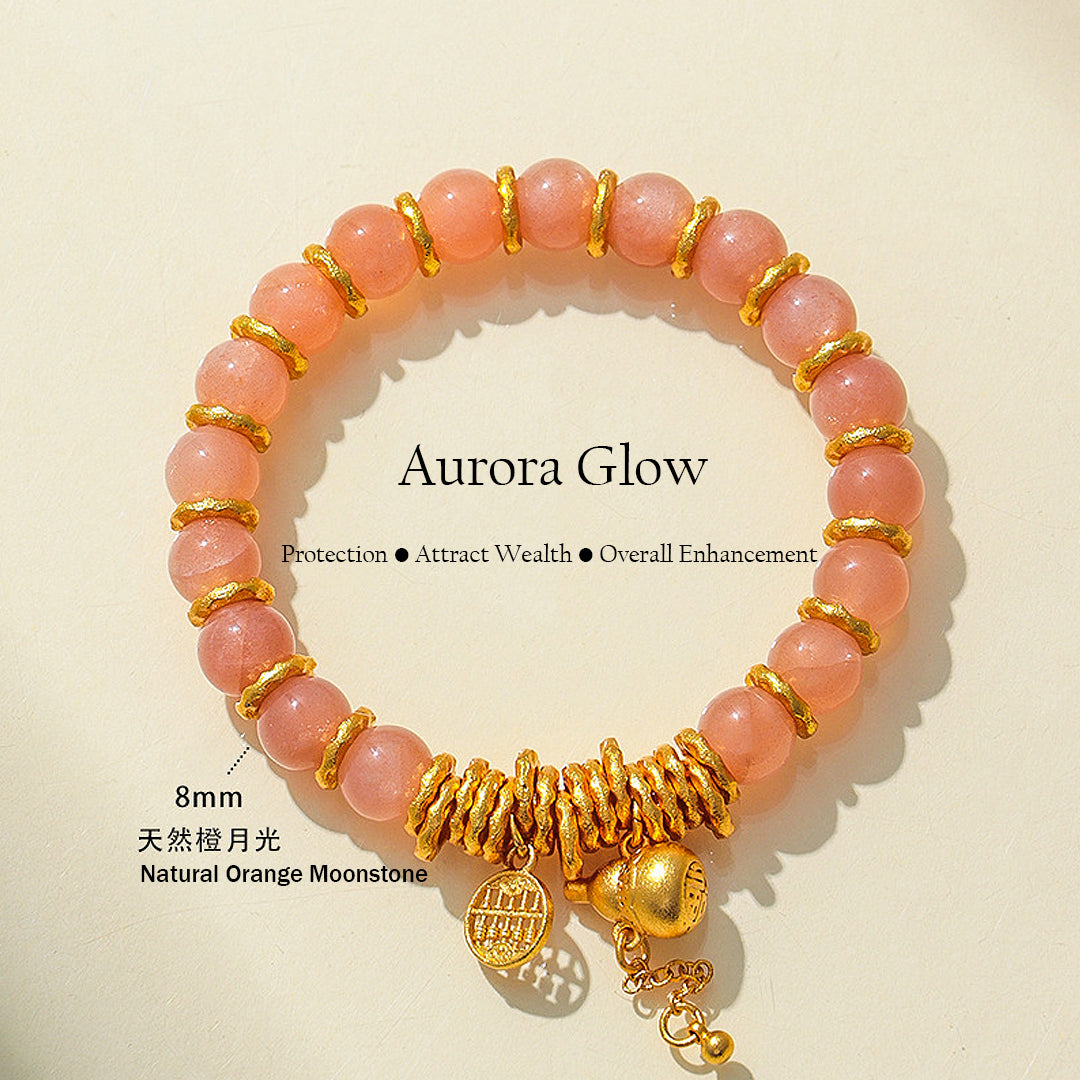 Golden Topaz, Tiger Eye & Rose Quartz Prosperity Natural Crystal Bracelet | C236 - Crystal Bracelet | Singapore Jewellery, Wedding Rings & Gifts | Same Day Delivery | Tiara.com.sg