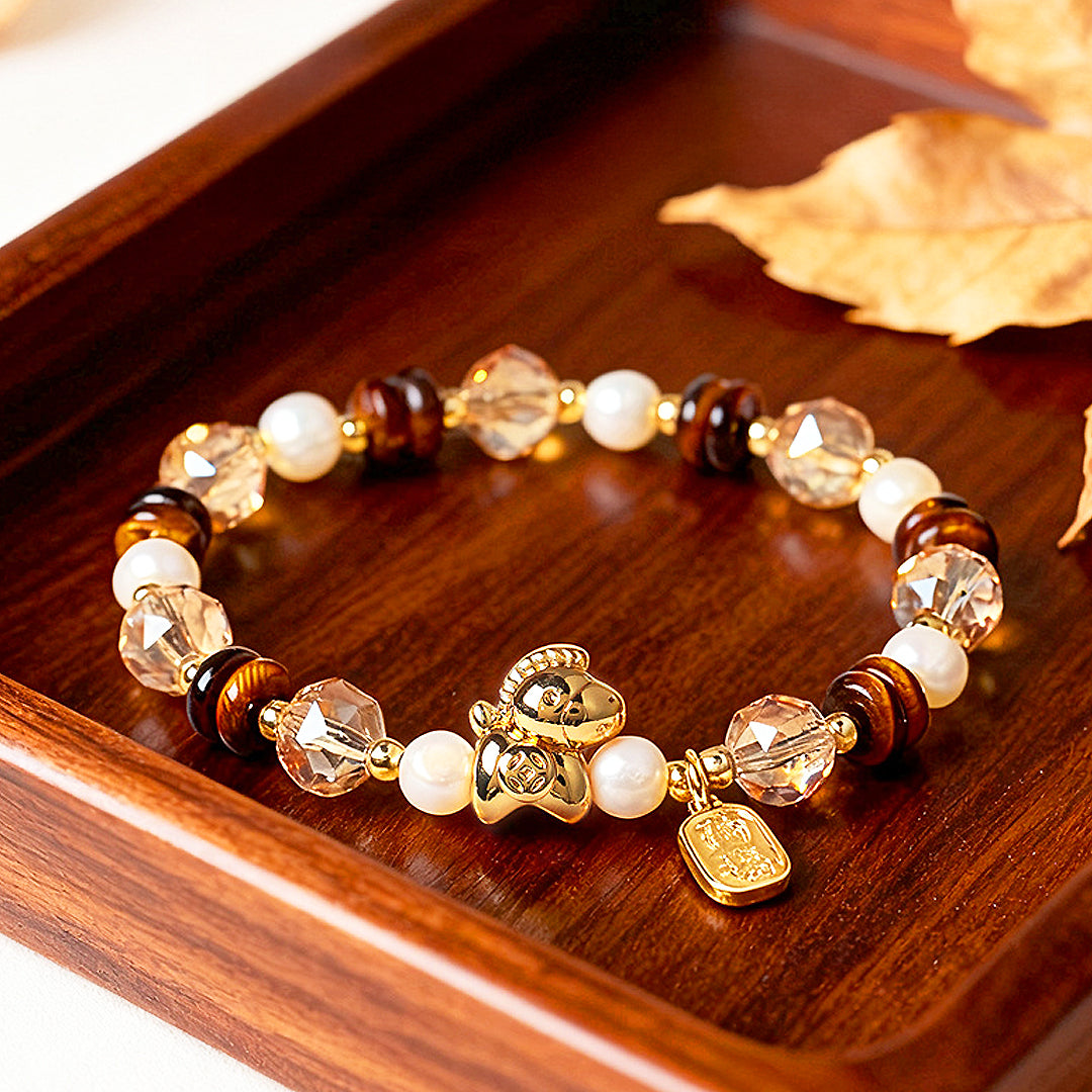 C240 - 2026 Year of the Horse Collection - Crystal Bracelet | Singapore Jewellery, Wedding Rings &amp; Gifts | Same Day Delivery | Tiara.com.sg