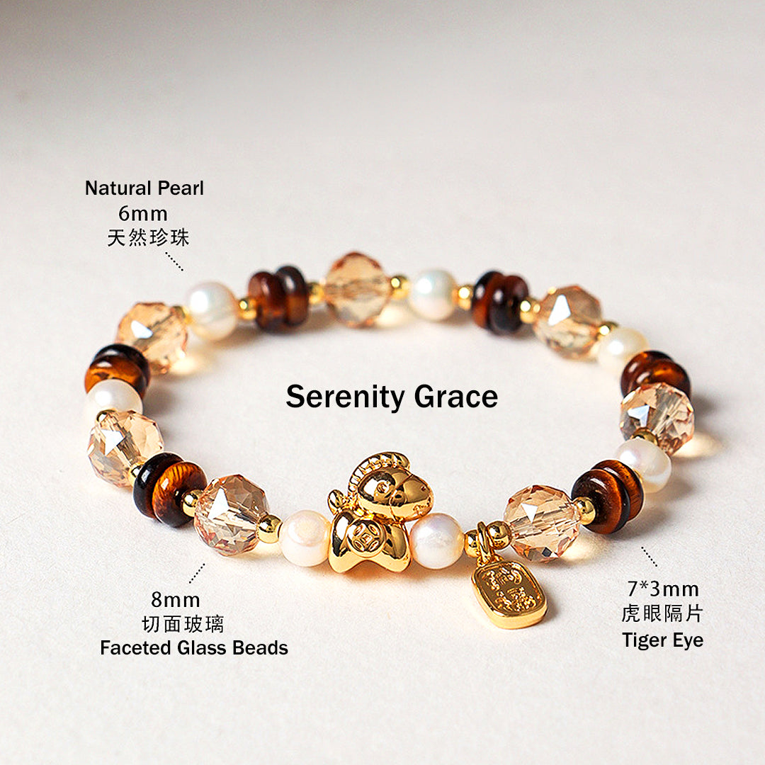 C240 - 2026 Year of the Horse Collection - Crystal Bracelet | Singapore Jewellery, Wedding Rings &amp; Gifts | Same Day Delivery | Tiara.com.sg