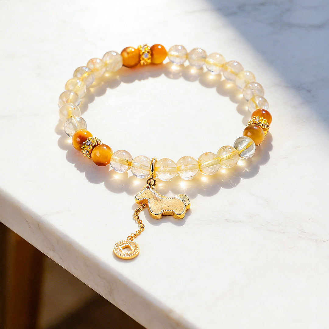 C241 - 2026 Year of the Horse Collection - Crystal Bracelet | Singapore Jewellery, Wedding Rings &amp; Gifts | Same Day Delivery | Tiara.com.sg