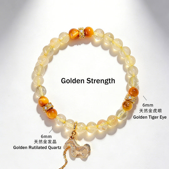 C241 - 2026 Year of the Horse Collection - Crystal Bracelet | Singapore Jewellery, Wedding Rings &amp; Gifts | Same Day Delivery | Tiara.com.sg