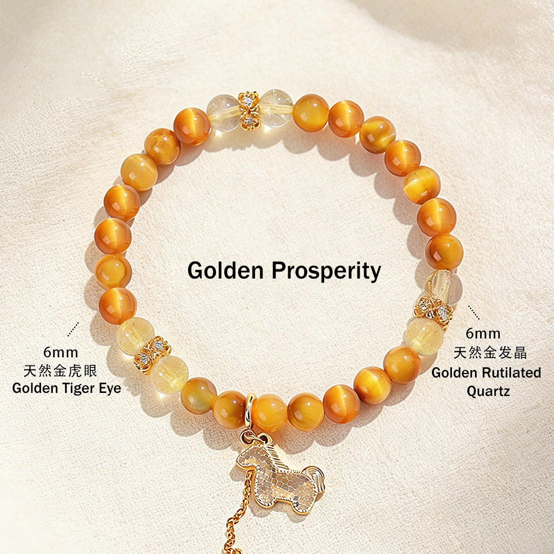 C241 - 2026 Year of the Horse Collection - Crystal Bracelet | Singapore Jewellery, Wedding Rings &amp; Gifts | Same Day Delivery | Tiara.com.sg