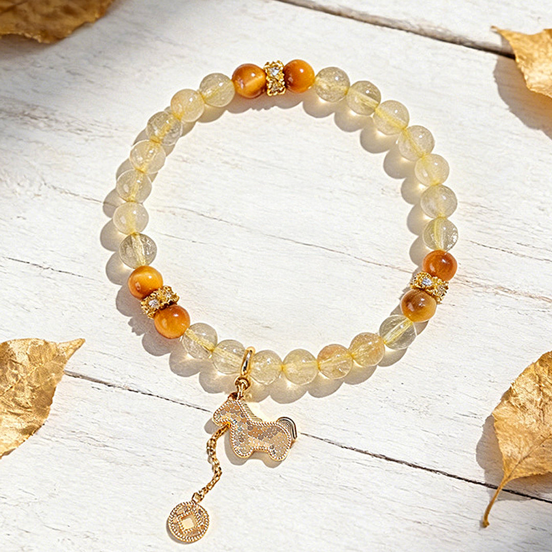C241 - 2026 Year of the Horse Collection - Crystal Bracelet | Singapore Jewellery, Wedding Rings &amp; Gifts | Same Day Delivery | Tiara.com.sg