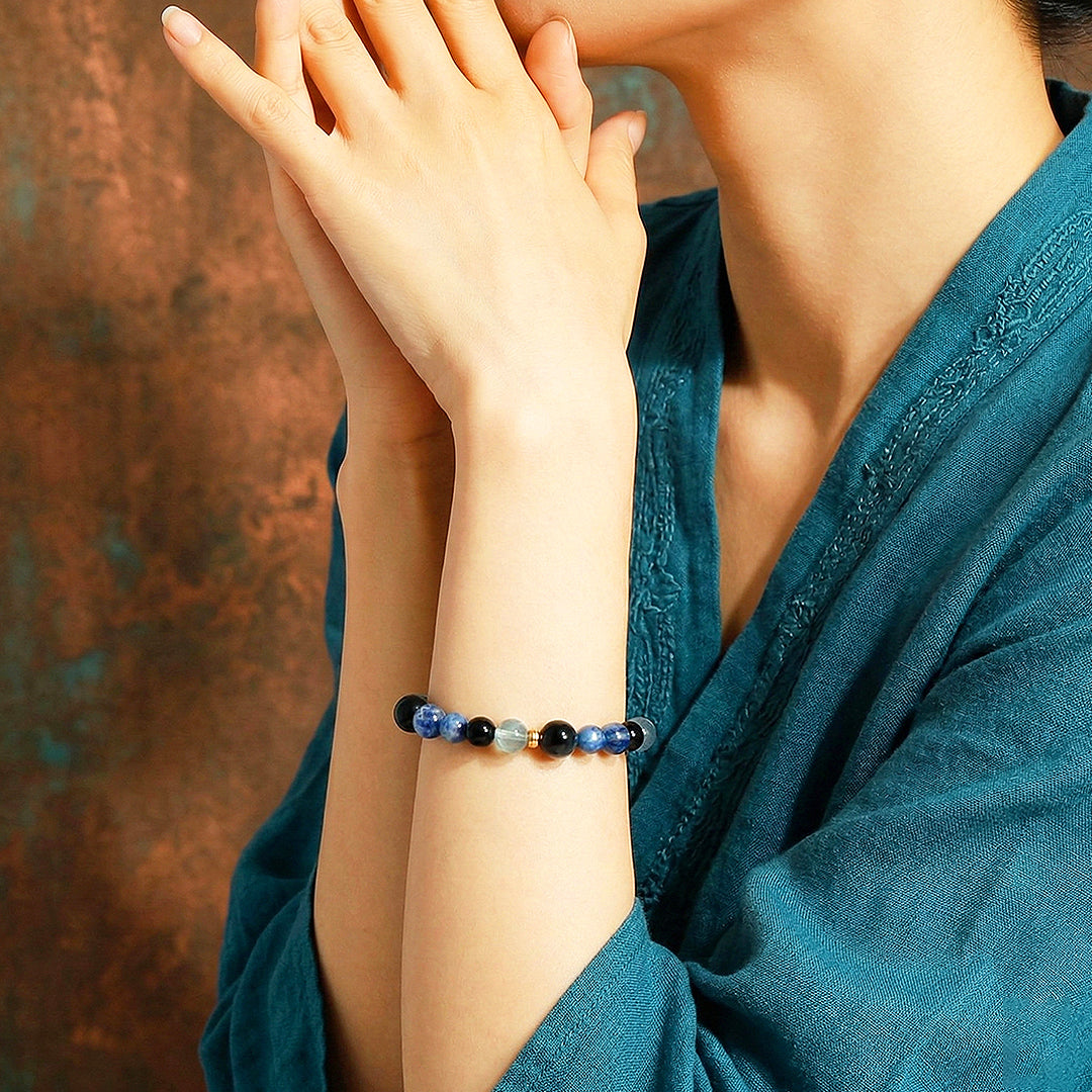 Five Elements Natural Crystal Prosperity Bracelet | C262 - Crystal Bracelet | Singapore Jewellery, Wedding Rings &amp; Gifts | Same Day Delivery | Tiara.com.sg