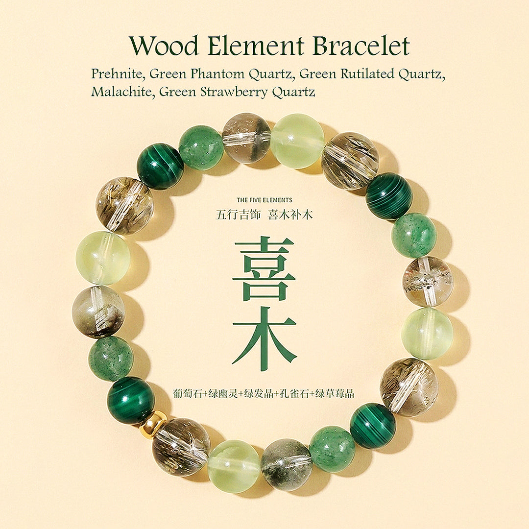 Five Elements Natural Crystal Prosperity Bracelet | C262 - Crystal Bracelet | Singapore Jewellery, Wedding Rings &amp; Gifts | Same Day Delivery | Tiara.com.sg
