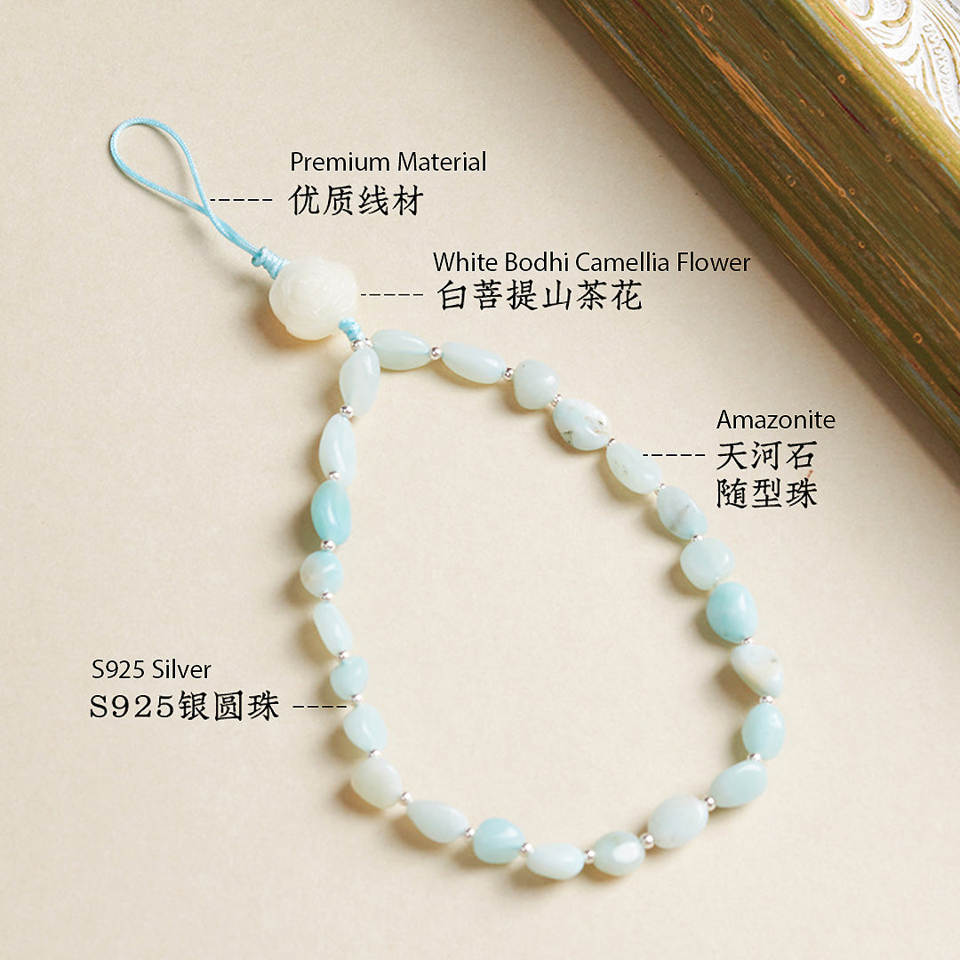 CD105 - Amazonite Serenity - Crystal Dangles | Singapore Jewellery, Wedding Rings &amp; Gifts | Same Day Delivery | Tiara.com.sg