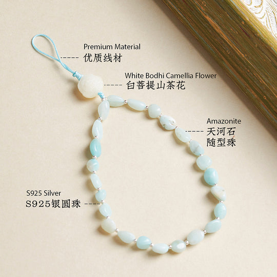 CD105 - Amazonite Serenity - Crystal Dangles | Singapore Jewellery, Wedding Rings &amp; Gifts | Same Day Delivery | Tiara.com.sg