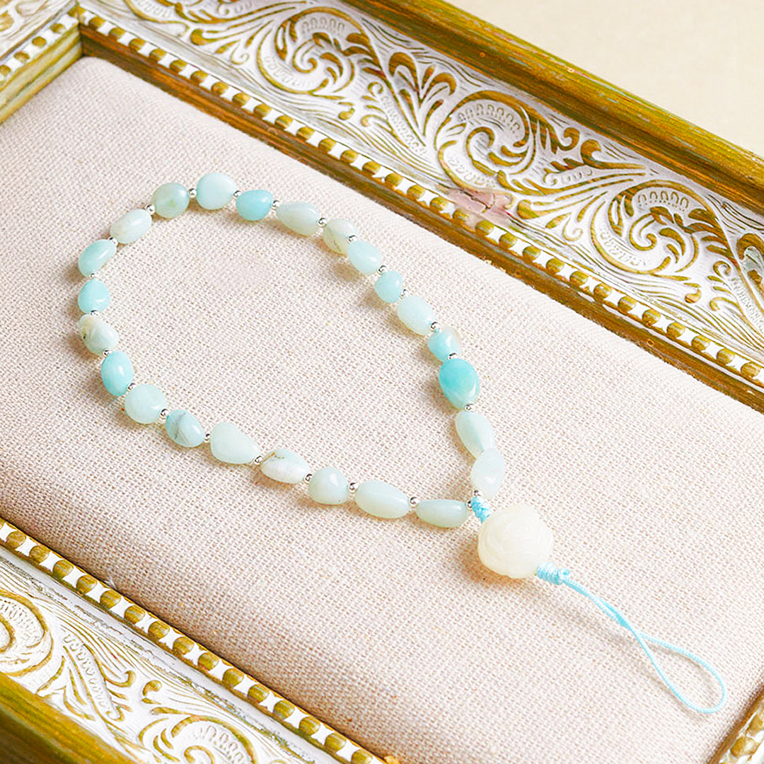 CD105 - Amazonite Serenity - Crystal Dangles | Singapore Jewellery, Wedding Rings &amp; Gifts | Same Day Delivery | Tiara.com.sg