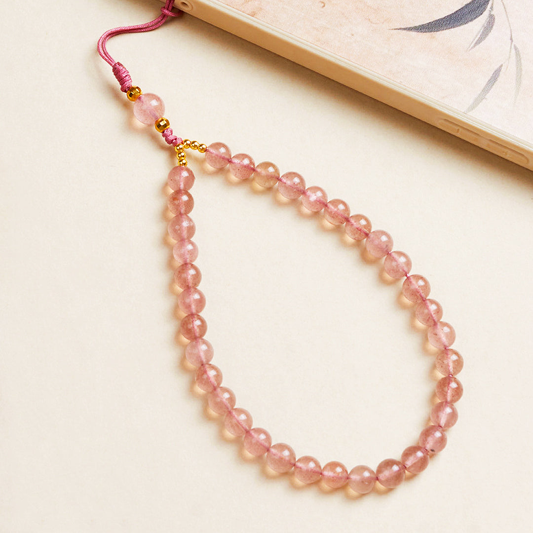 CD108 - Strawberry Crystal Bloom - Crystal Dangles | Singapore Jewellery, Wedding Rings & Gifts | Same Day Delivery | Tiara.com.sg
