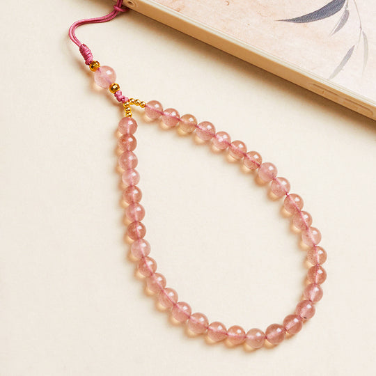 CD108 - Strawberry Crystal Bloom - Crystal Dangles | Singapore Jewellery, Wedding Rings &amp; Gifts | Same Day Delivery | Tiara.com.sg