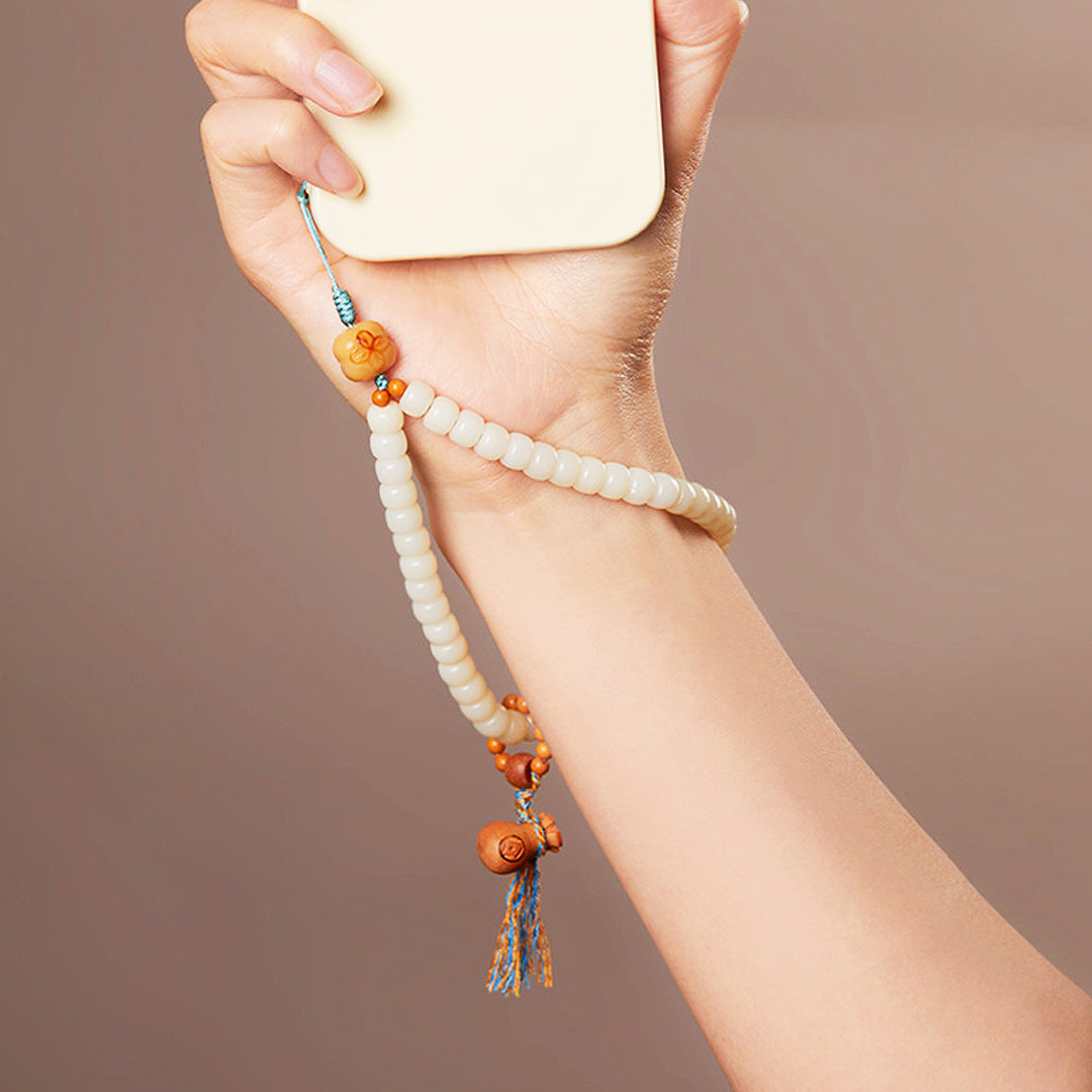 CD111 - White Jade Prosperity - Crystal Dangles | Singapore Jewellery, Wedding Rings &amp; Gifts | Same Day Delivery | Tiara.com.sg