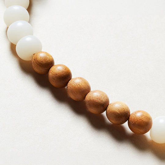 CD113 - White Jade Harmony - Crystal Dangles | Singapore Jewellery, Wedding Rings &amp; Gifts | Same Day Delivery | Tiara.com.sg