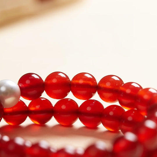 CD117 - Crimson Agate Charm - Crystal Dangles | Singapore Jewellery, Wedding Rings &amp; Gifts | Same Day Delivery | Tiara.com.sg