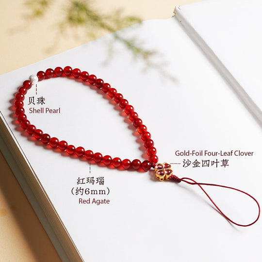 CD117 - Crimson Agate Charm - Crystal Dangles | Singapore Jewellery, Wedding Rings &amp; Gifts | Same Day Delivery | Tiara.com.sg