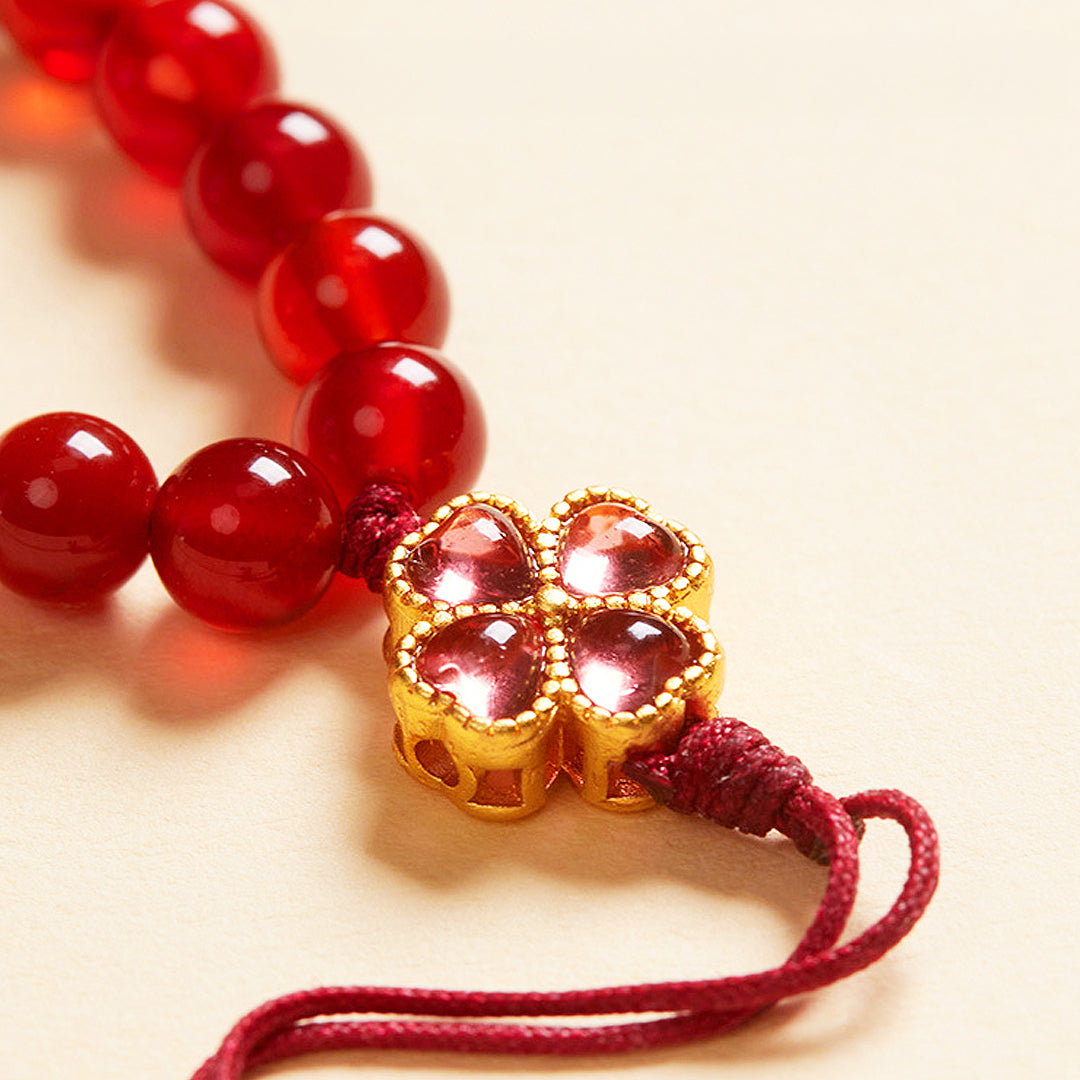 CD117 - Crimson Agate Charm - Crystal Dangles | Singapore Jewellery, Wedding Rings &amp; Gifts | Same Day Delivery | Tiara.com.sg