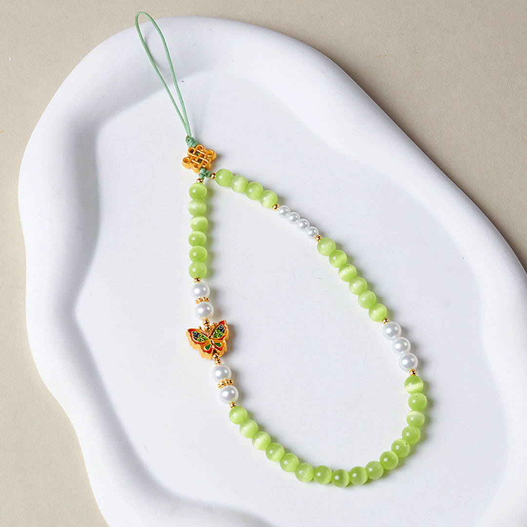 CD118 - Green Cat’s Eye Harmony - Crystal Dangles | Singapore Jewellery, Wedding Rings &amp; Gifts | Same Day Delivery | Tiara.com.sg