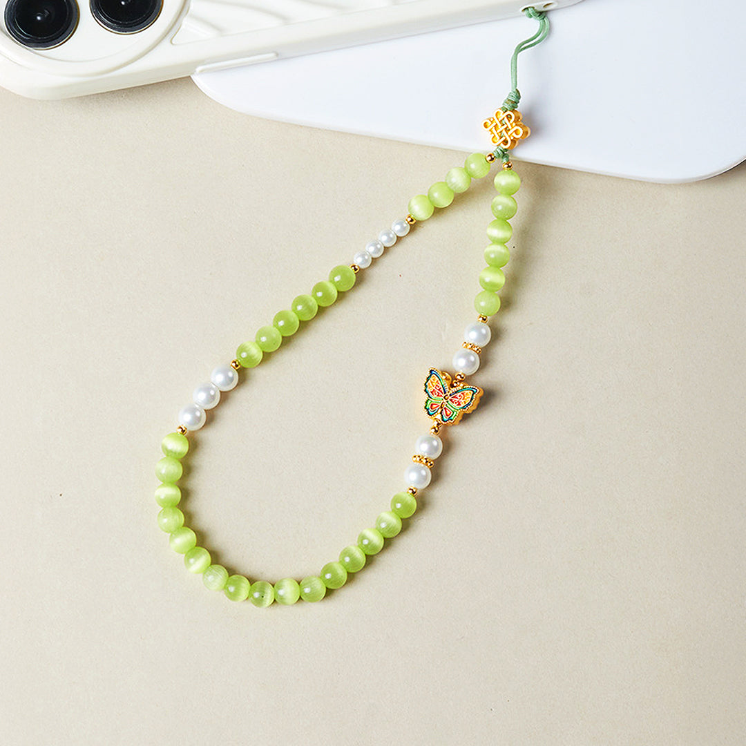 CD118 - Green Cat’s Eye Harmony - Crystal Dangles | Singapore Jewellery, Wedding Rings &amp; Gifts | Same Day Delivery | Tiara.com.sg