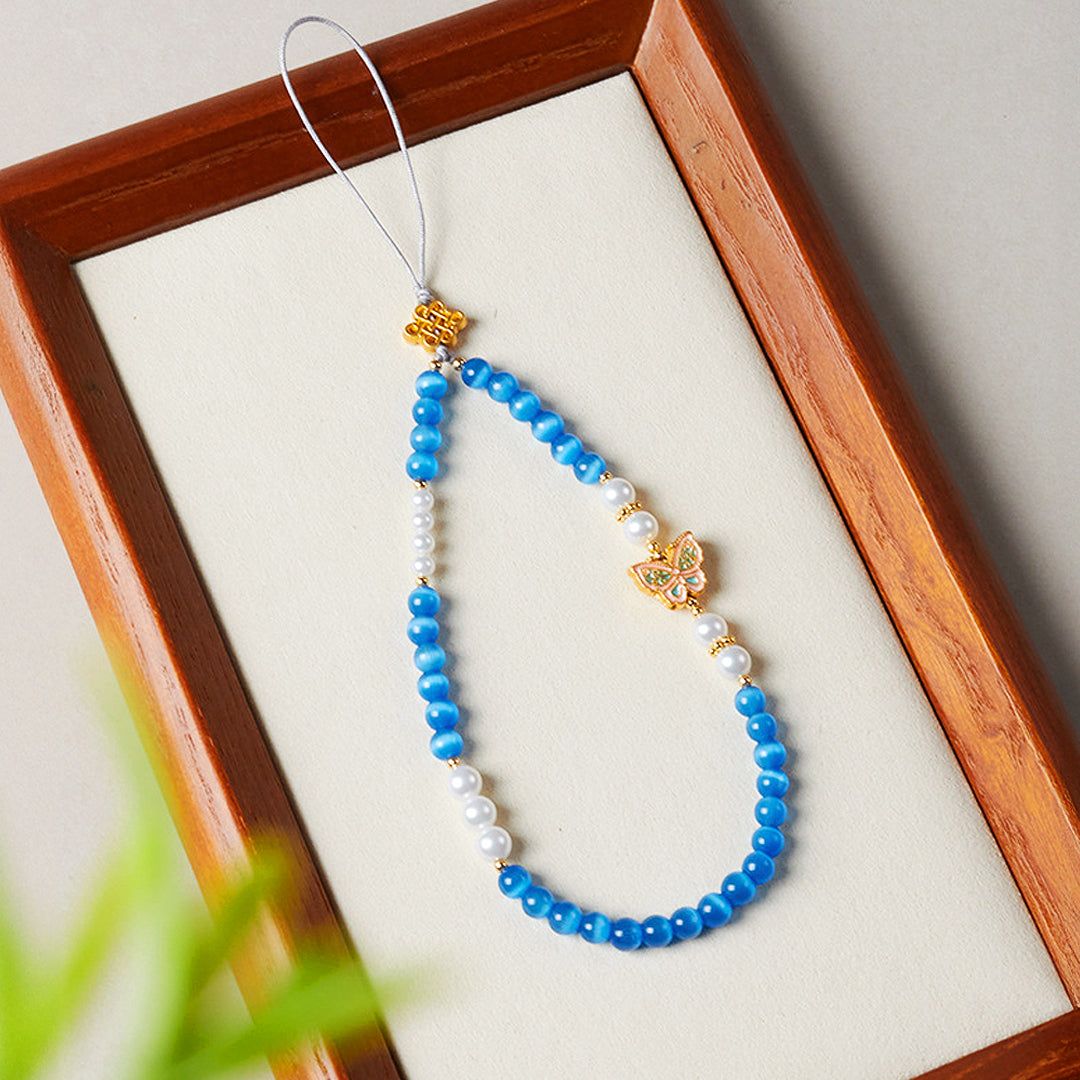 CD119 - Blue Cat’s Eye Serenity - Crystal Dangles | Singapore Jewellery, Wedding Rings &amp; Gifts | Same Day Delivery | Tiara.com.sg