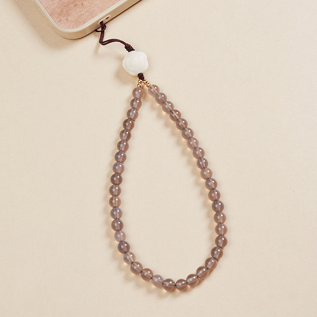 CD122 - Grey Agate Harmony - Crystal Dangles | Singapore Jewellery, Wedding Rings &amp; Gifts | Same Day Delivery | Tiara.com.sg