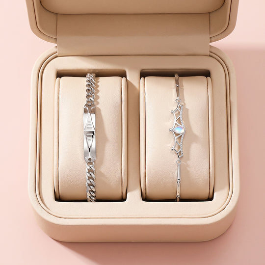 Crown &amp; Armour Couple Bracelets