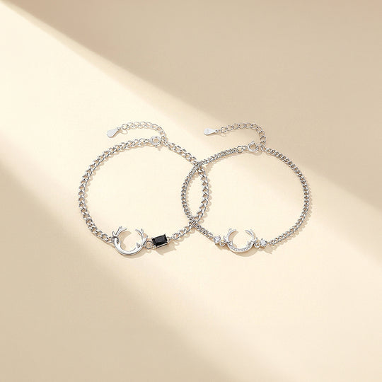 Divine Duet | Couple Bracelets