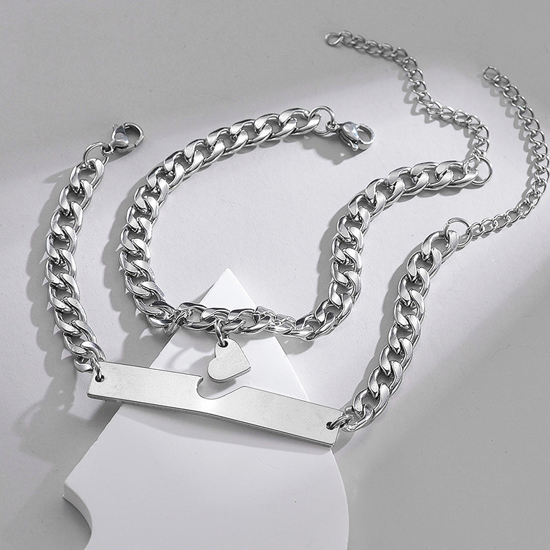 Eternal Connection Couple Bracelets - Same Day Couple | Singapore Jewellery, Wedding Rings &amp; Gifts | Same Day Delivery | Tiara.com.sg