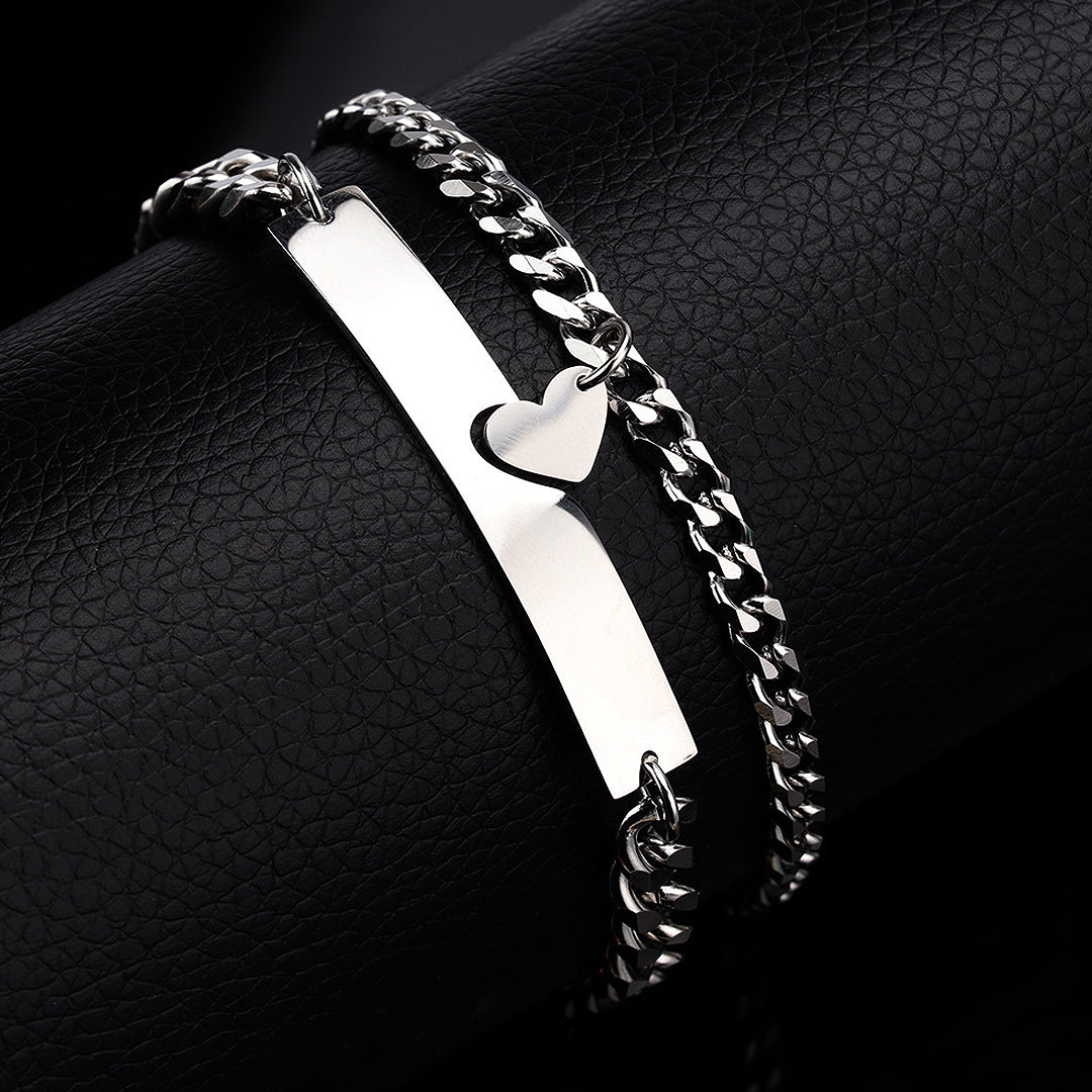 Eternal Connection Couple Bracelets - Same Day Couple | Singapore Jewellery, Wedding Rings & Gifts | Same Day Delivery | Tiara.com.sg