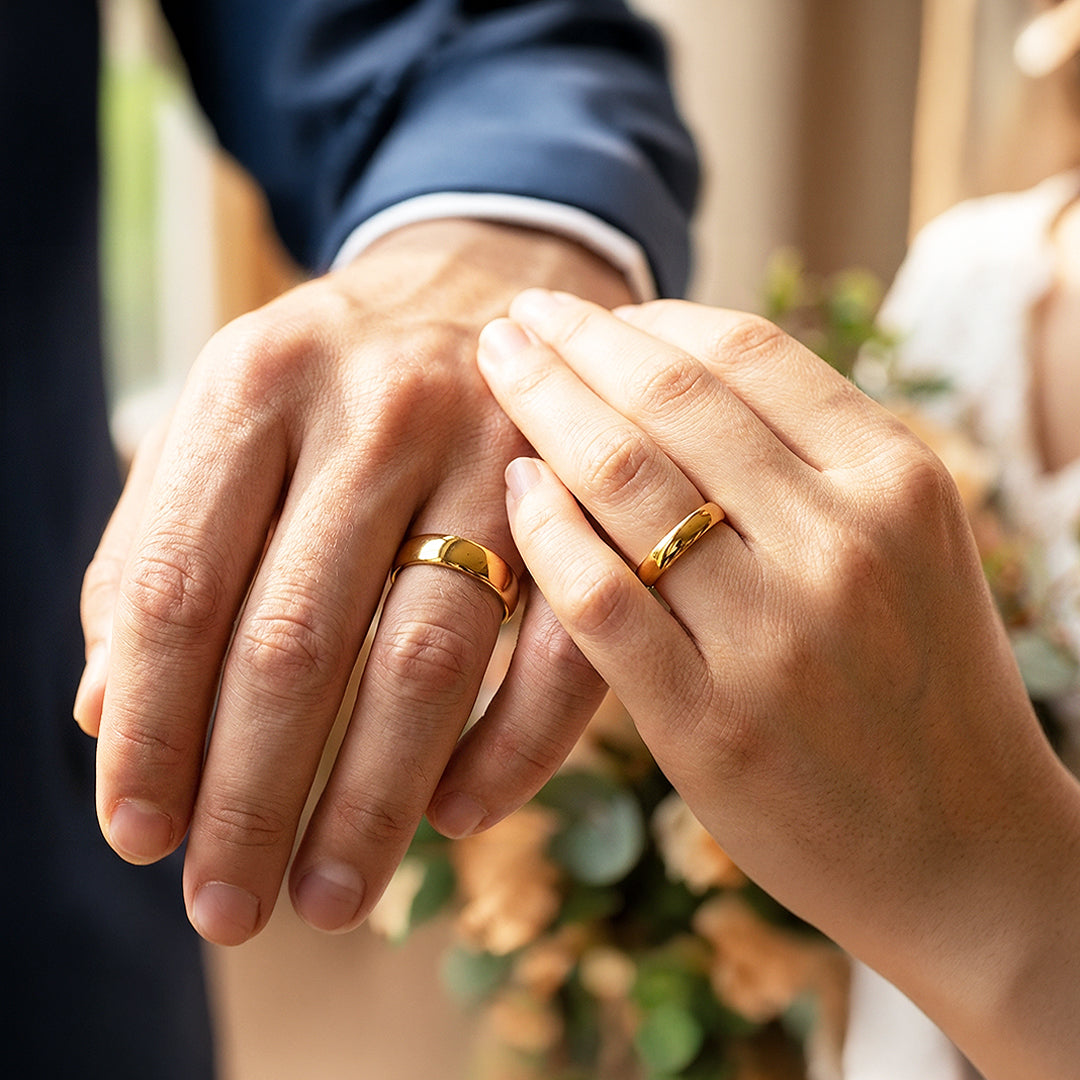 Flynt | Tungsten Couple Rings | Gold Wedding Bands - Ring | Singapore Jewellery, Wedding Rings &amp; Gifts | Same Day Delivery | Tiara.com.sg
