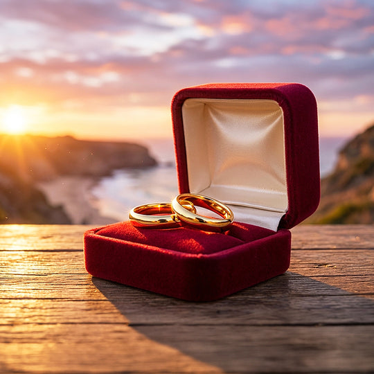 Flynt | Tungsten Couple Rings | Gold Wedding Bands - Ring | Singapore Jewellery, Wedding Rings &amp; Gifts | Same Day Delivery | Tiara.com.sg