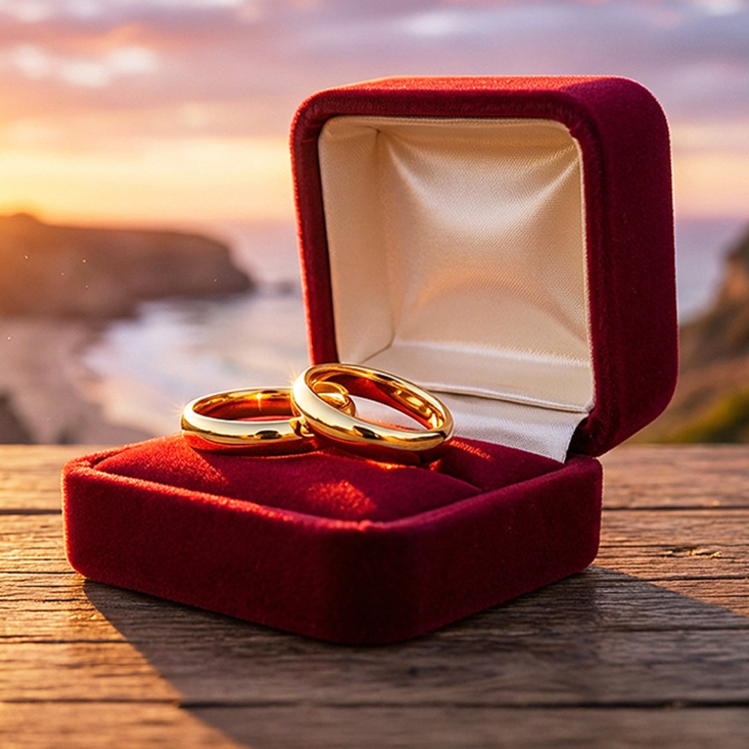 Flynt | Tungsten Couple Rings | Gold Wedding Bands - Ring | Singapore Jewellery, Wedding Rings & Gifts | Same Day Delivery | Tiara.com.sg