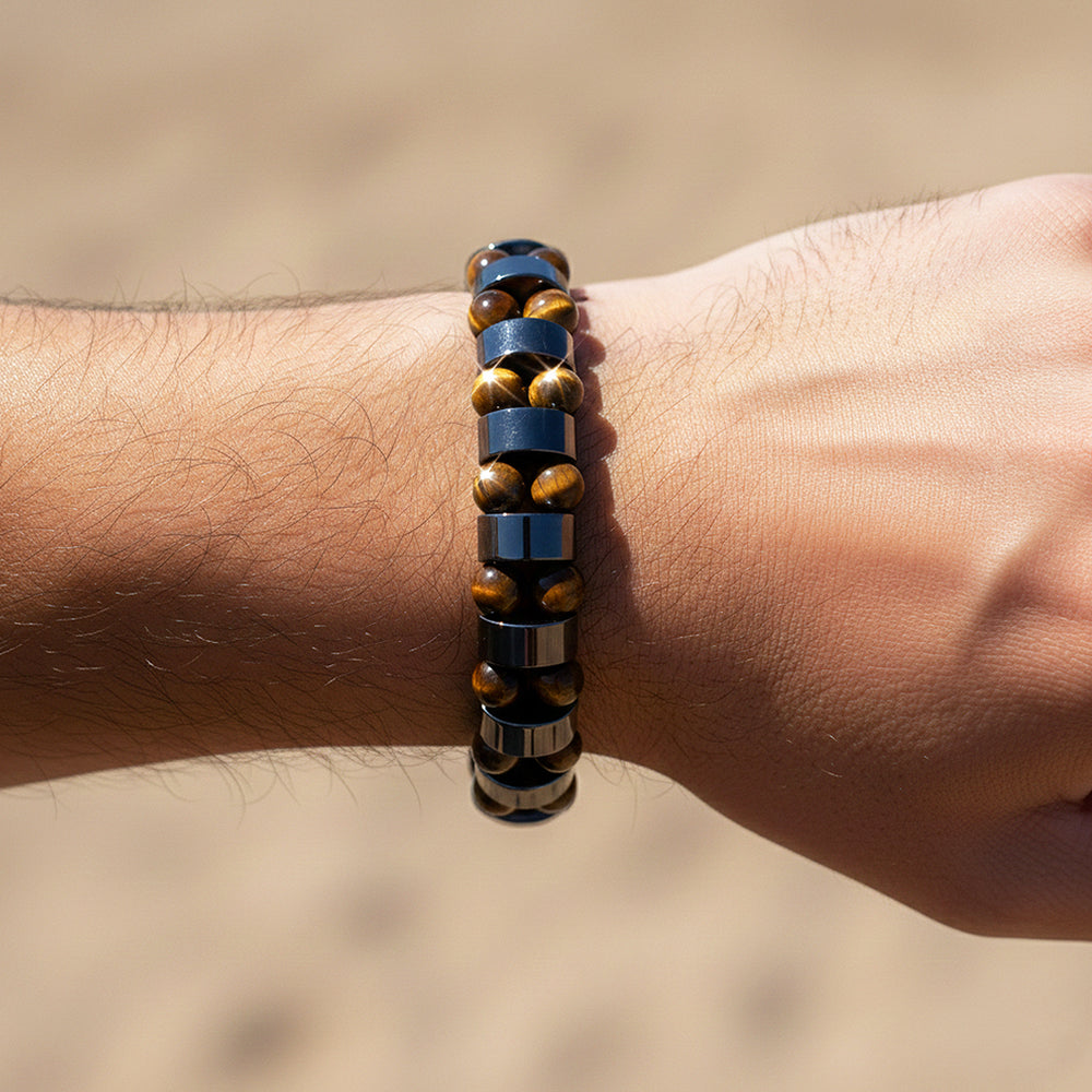 Hematite Confidence Bracelet - Bracelets | Singapore Jewellery, Wedding Rings & Gifts | Same Day Delivery | Tiara.com.sg