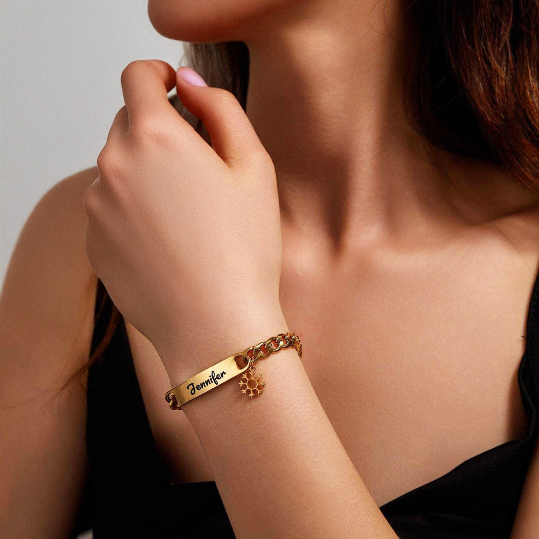 Luna 1001 - Custom Bracelet | Singapore Jewellery, Wedding Rings &amp; Gifts | Same Day Delivery | Tiara.com.sg